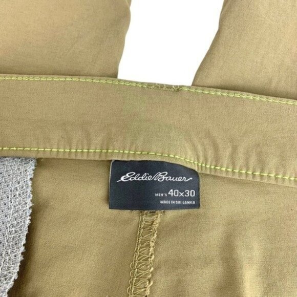 40x30 Eddie Bauer Takeoff Tech Pants Water Resistant - Picture 5 of 7